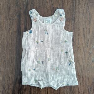 Dot Dot Smile Baby Romper Shortalls Size 0-3 Months